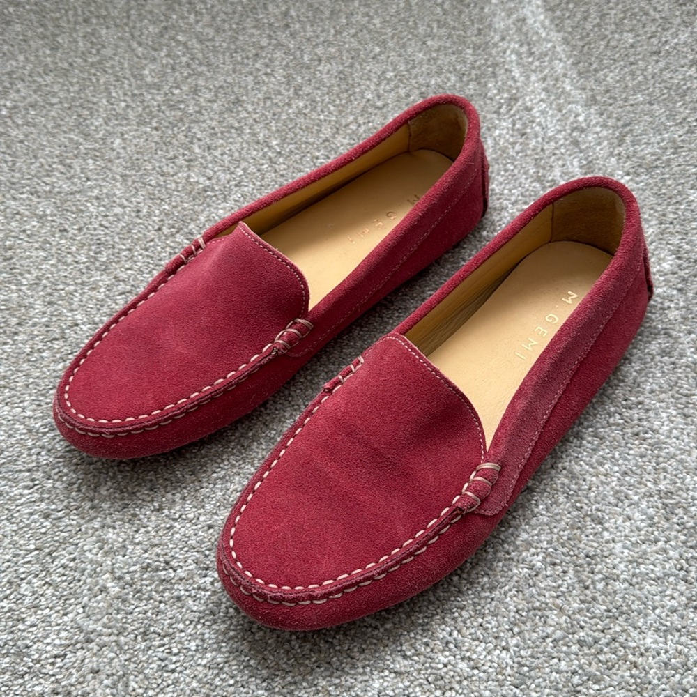 M.Gemi Feliz drivers - size 37 1/2 - dusty rose color